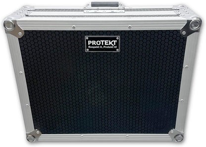 Flight Case – DJ-Koffer – Mixerkoffer – Controllerkoffer – PA-Mixerkoffer – Large 530 X 430 X 162 Mm Zwart – Aanpasbare Pick & Pluck Foam – 7 Mm Multiplex Met Aluminium Frame