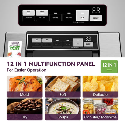 Mesliese Krachtige 95 KPA Vacuum Sealer VS8009