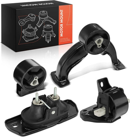 Frankberg 3 x voor en achter motorlagers + 1 x versnellingsbak compatibel met Sebring JS 2.4 VVT 2007-2010 Sebring Cabriolet JS 2.4 VVT 2007-2010 Replace# 5085078AB 5085079AB