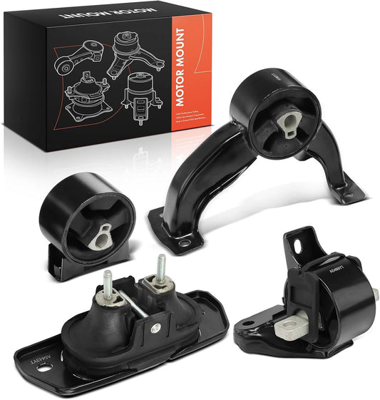 Frankberg 3 x voor en achter motorlagers + 1 x versnellingsbak compatibel met Sebring JS 2.4 VVT 2007-2010 Sebring Cabriolet JS 2.4 VVT 2007-2010 Replace# 5085078AB 5085079AB