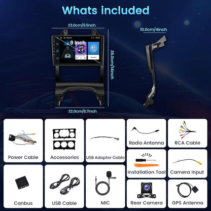 Autoradio Peugeot 3008 – Android Radio – Navigatie Systeem – Multimedia Speler – Bluetooth Stereo – 7 Inch Touchscreen – Handsfree Bellen – Achteruitrijcamera Ondersteuning