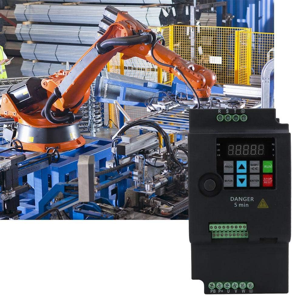 Garosa Frequentieomvormer Universele VFD-omvormer Frequentieomvormer 5,5 kW 380 V 3 PS voor de snelheidsregeling van de spilmotor SKI780-5D5G-4,Omvormer