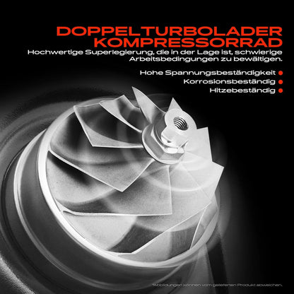 Turbinewiel – Uitlaatsysteem Wiel – Aandrijfwiel – Compressorwiel – Turbocompressor – Hittebestendig Metaal – Optimale Luchtstroom