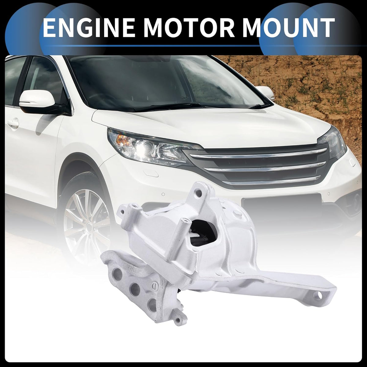 Motorsteun Motorbevestiging No.50820Tbca02 Voor Honda Civic 1.5L 2016-2019 Zilverkleurig 1 Stuk