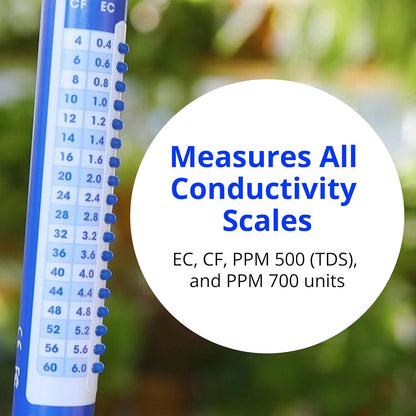 Bluelab TRUNV2 Truncheon Nutrient Meter, Conductivity Measure in Solution