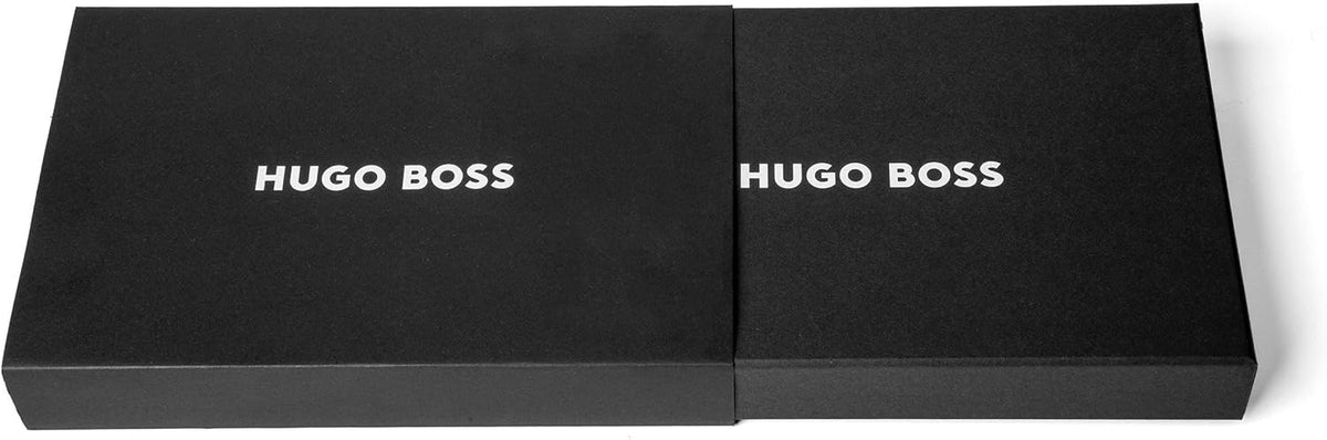 Hugo Boss Conference Folder Gleam A5 Donkergrijs