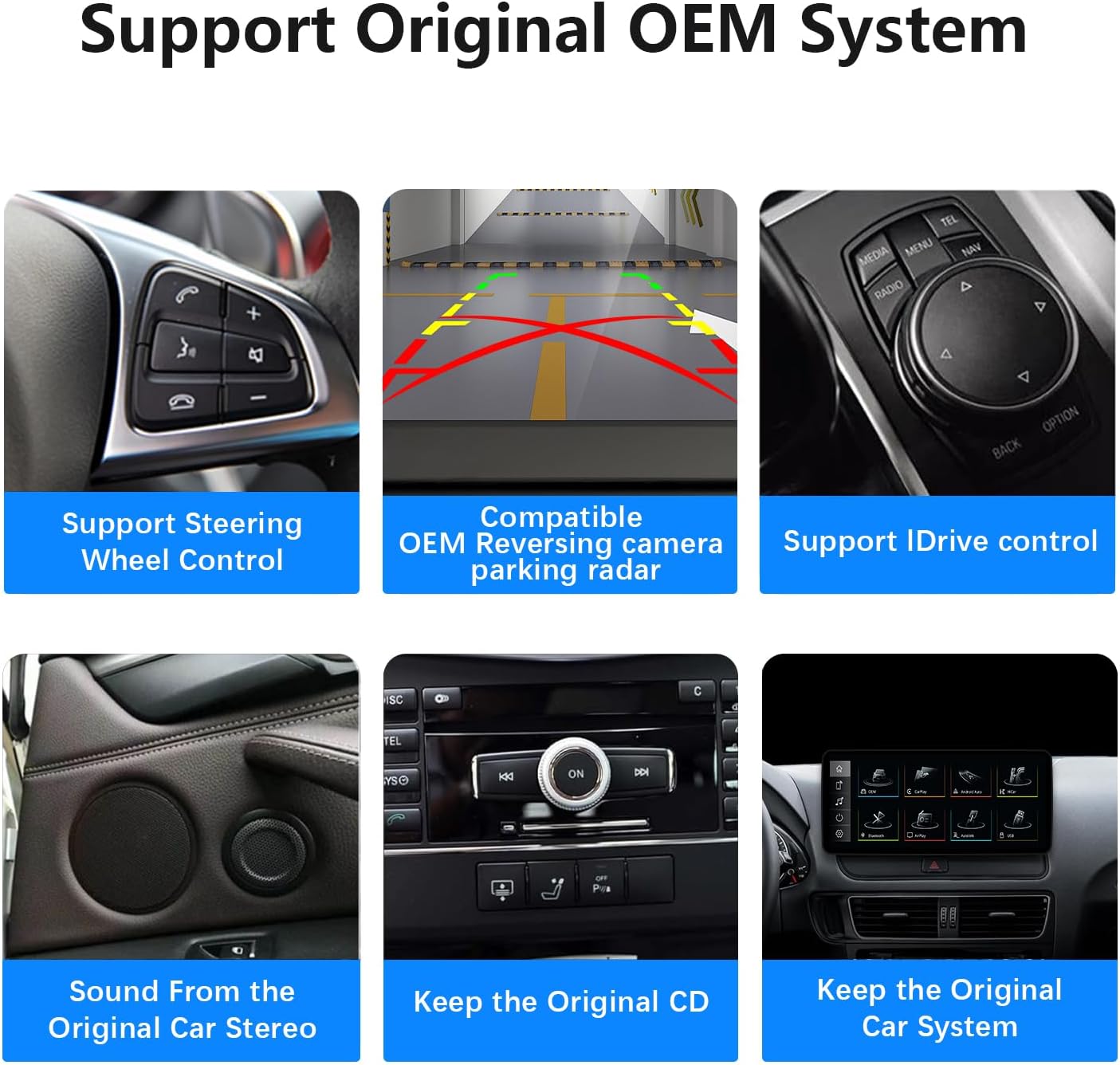 Autostereo – Autoradio – Multimedia Speler – Car Radio – Navigatiesysteem – 12,3 Inch Touchscreen – CarPlay & Android Auto – Bluetooth – Linux Systeem