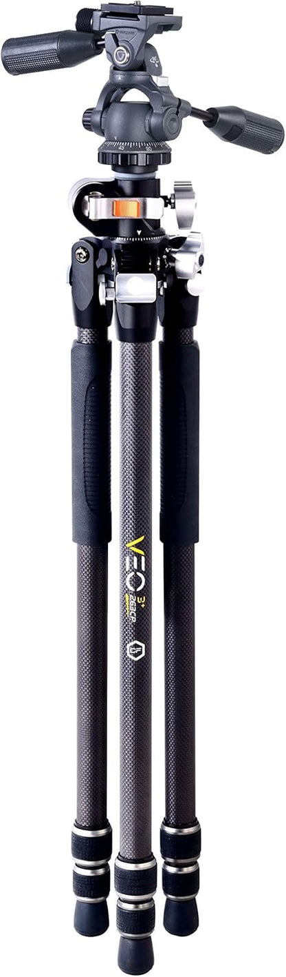 Statief – Driepootstatief – Fotostatief – Camerastatief – Carbon Statief – Multihoek Middenkolom – Arca-Compatibele 3-Weg Kop