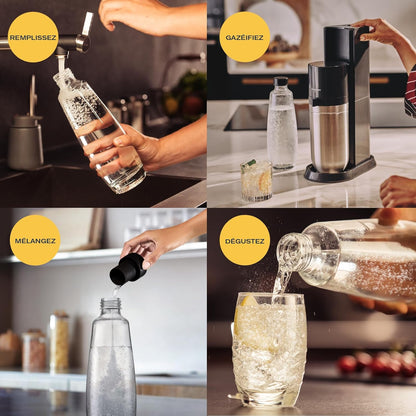 Sodastream Mousserende Water Machine, Zwart