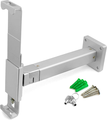 System-S Universele presentatie wandhouder houderarm afsluitbaar wandhouder voor tablet pc