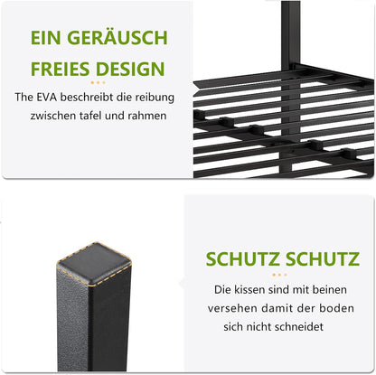 Bed 120x200, Bed frame Kinderbed 120x200 met lattenbodem van metaal, Bedframe met houten hoofdeinde en opbergruimte eronder, Gastenbed Tweepersoonsbed, Robuust en Stabiel Bed Frame, Bruin