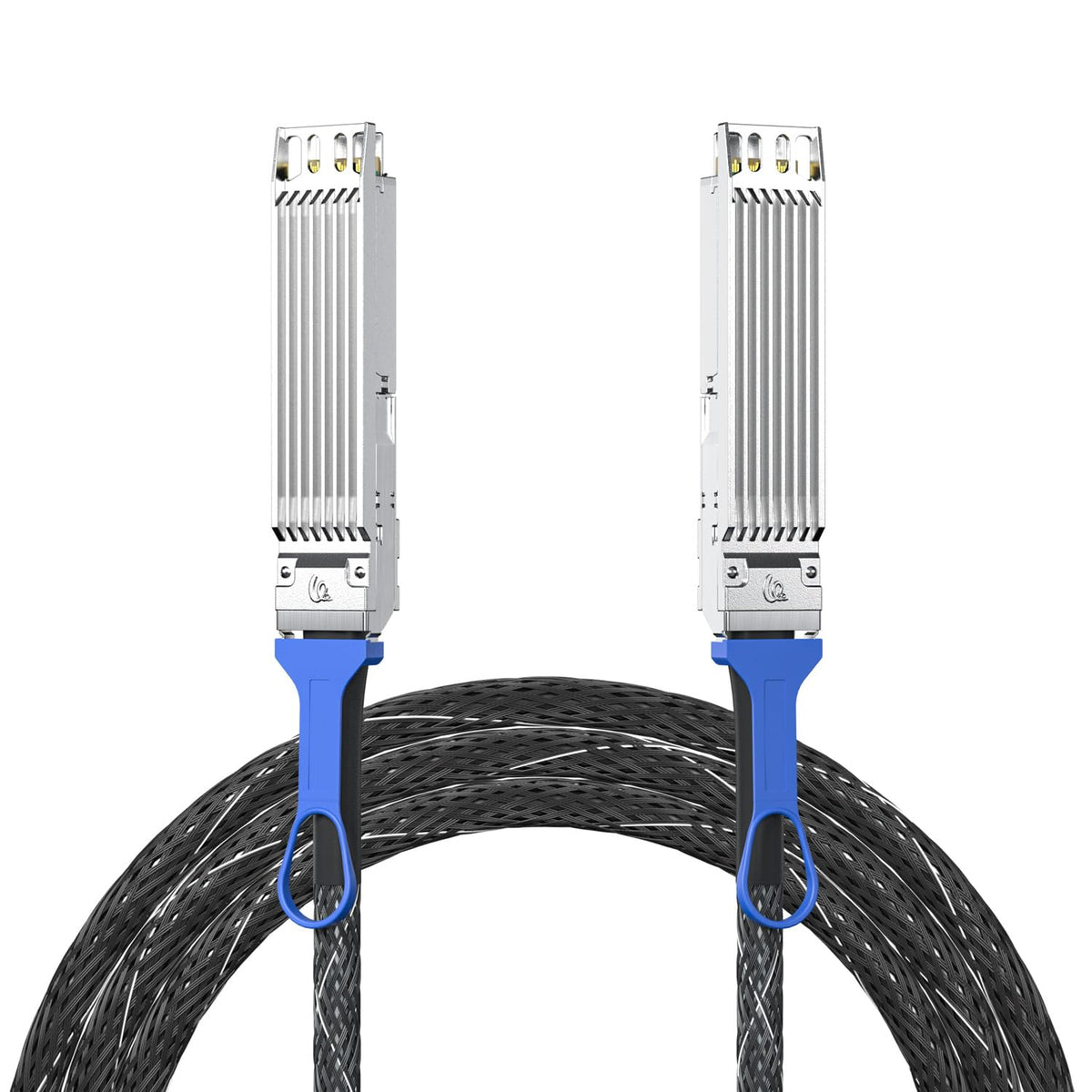 800 Gb/s OSFP DAC compatibel met NVIDIA MCP4Y10-N001, 8-kanaals OSFP Fin-top naar 800G Fin-top kabel, NDR Infiniband en Ethernet oplossingen