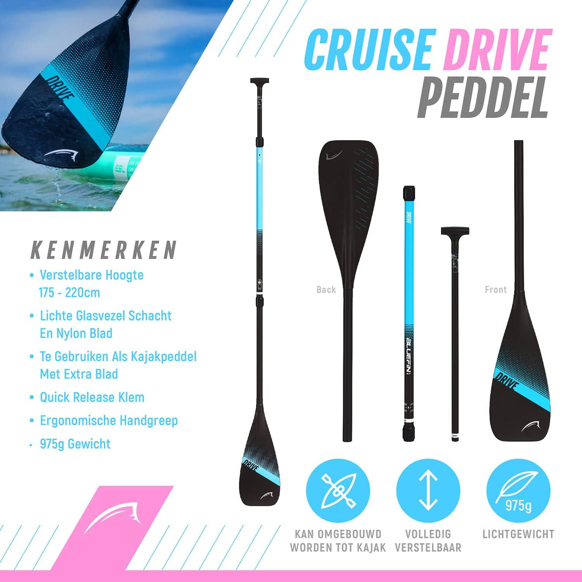Bluefin Lite 10' Opblaasbaar Paddleboard