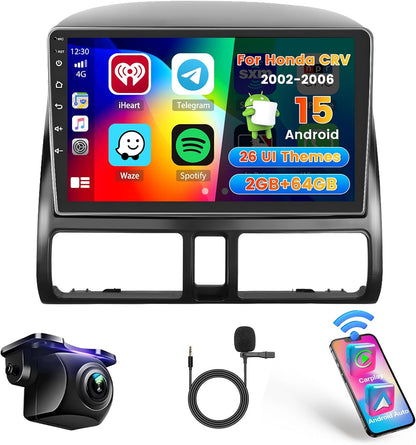 Android Autoradio – 2 DIN Radio – Multimedia Speler – Wagenradio – Auto Stereo – 9 Inch Full HD Touchscreen – Draadloos CarPlay & Android Auto