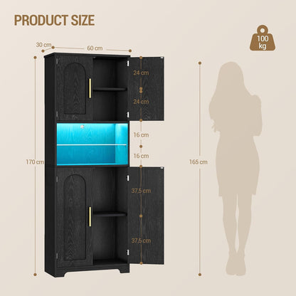 Hzuaneri Tall and midi cabinets for bathroom ESC68204XEU