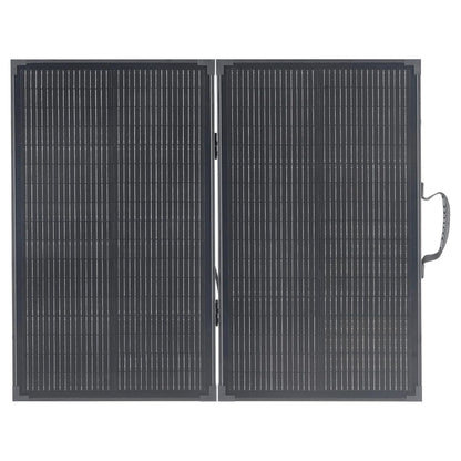 VEVOR Opvouwbaar zonnepaneel 100 W met frame, draagbaar monokristallijn fotovoltaïsch paneel type N met 16 BB, zonne-oplader IP67 waterdicht met PWM-controller 30 A MC4-uitgang
