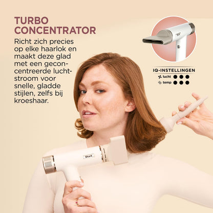 Föhn – Haardroger – Haarstyler – Stylingset – Föhnborstel – Voor glad en golvend haar – Sneldrogend – Coanda-technologie