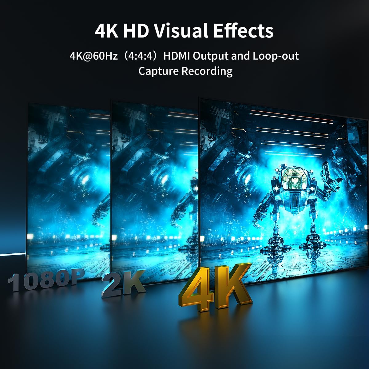 4K60Hz HDMI Video Capture voor Live Streaming en Opname
