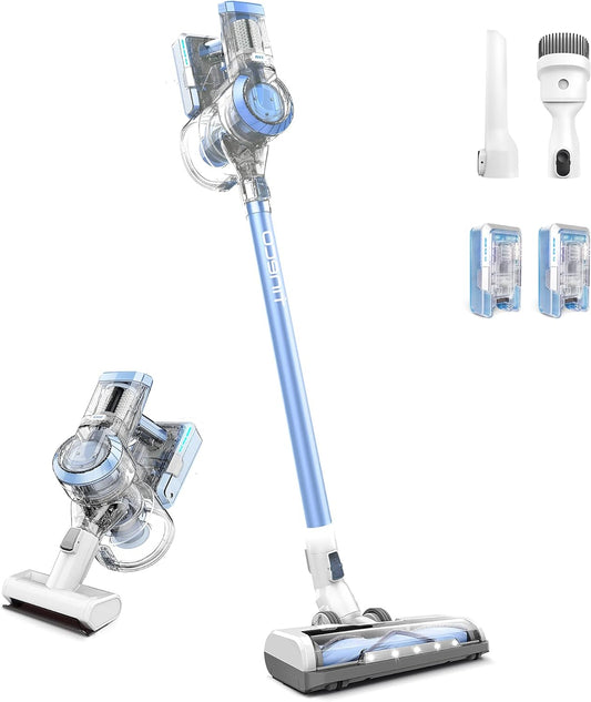 Tineco Cordless Vacuum Cleaner A11 Hero Cordless Vacuum Cleaner, Strong Suction, 2-in-1 Hand Operated, Deep Cleaning Carpets Hard Floors Animal Hair - QUORE