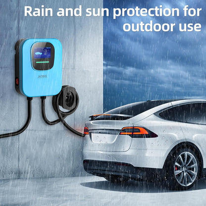 Laadstation Elektrische Auto – Oplaadpunt EV – Wallbox – Snelader – Type 2 Laadpaal – 11 kW Driefasig – 16A 380V – Waterdicht Met Shutter Bescherming