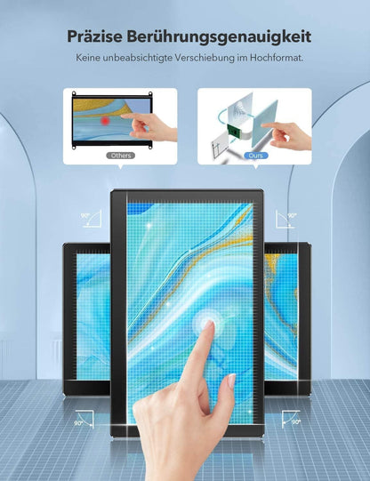 EVICIV Touchscreen monitor 10.1 inch 1920 * 1200 mini monitor voor Raspb Pi 400/4/3/2/Zero/B/B+