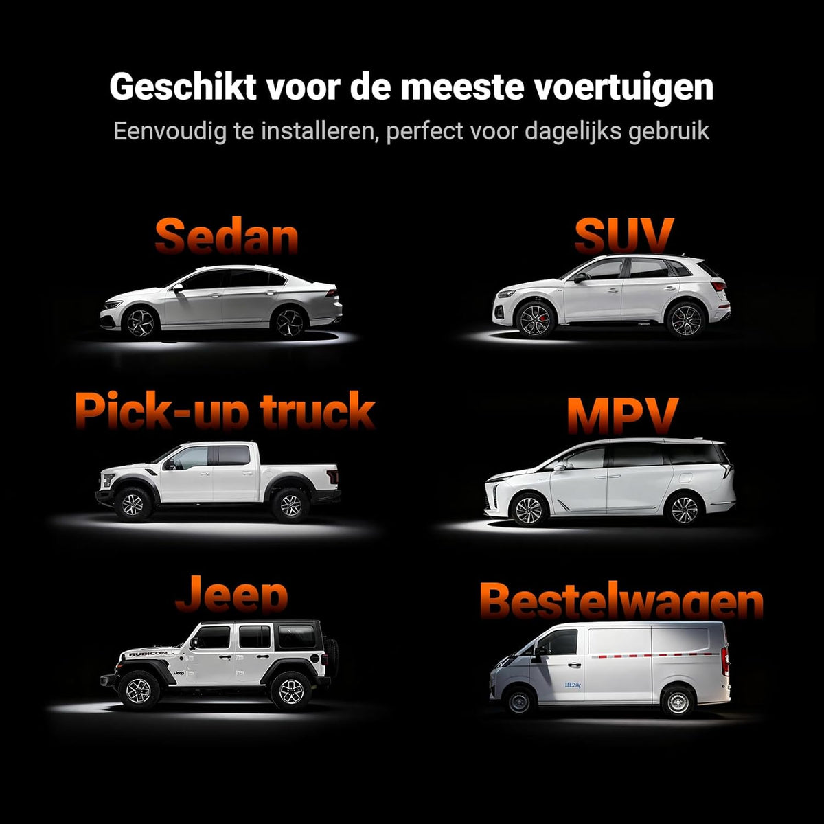 Fosi Audio CA30 4-kanaals Auto-versterker Klasse D, Onafhankelijke Crossover RCA/Hoog Niveau-ingang, 88% Efficiëntie 100Wx4 bij 4Ω/320W Gebrugd, met Lage Ruis voor Stereogeluidssysteem in Voertuigen