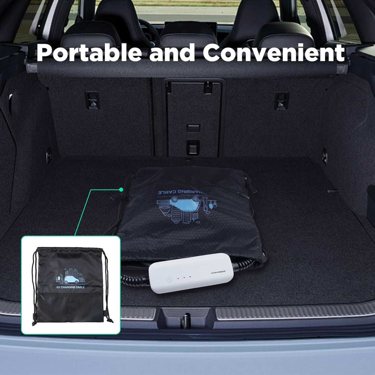 <font dir="auto" style="vertical-align: inherit;"><font dir="auto" style="vertical-align: inherit;">        EV Charger Type 2 Schuko Portable Wallbox with Carrying Bag for All Electric Vehicles & Plug-in Hybrid Cars 3.6kW 10/13/16Amp 6 Meter Single Phase
