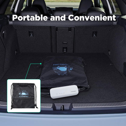 <font dir="auto" style="vertical-align: inherit;"><font dir="auto" style="vertical-align: inherit;">        EV Charger Type 2 Schuko Portable Wallbox with Carrying Bag for All Electric Vehicles & Plug-in Hybrid Cars 3.6kW 10/13/16Amp 6 Meter Single Phase