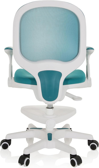 hjh OFFICE kinderstoel KID ERGO stof/netstof Blauw