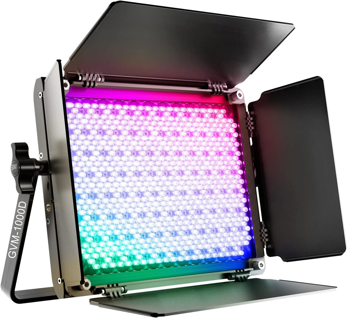 RGB Led-videolamp – Videolicht – Videoverlichting – Studiolamp – Fotolicht – 1 Lichtpaneel – App-bediening – 8 Scènemodi