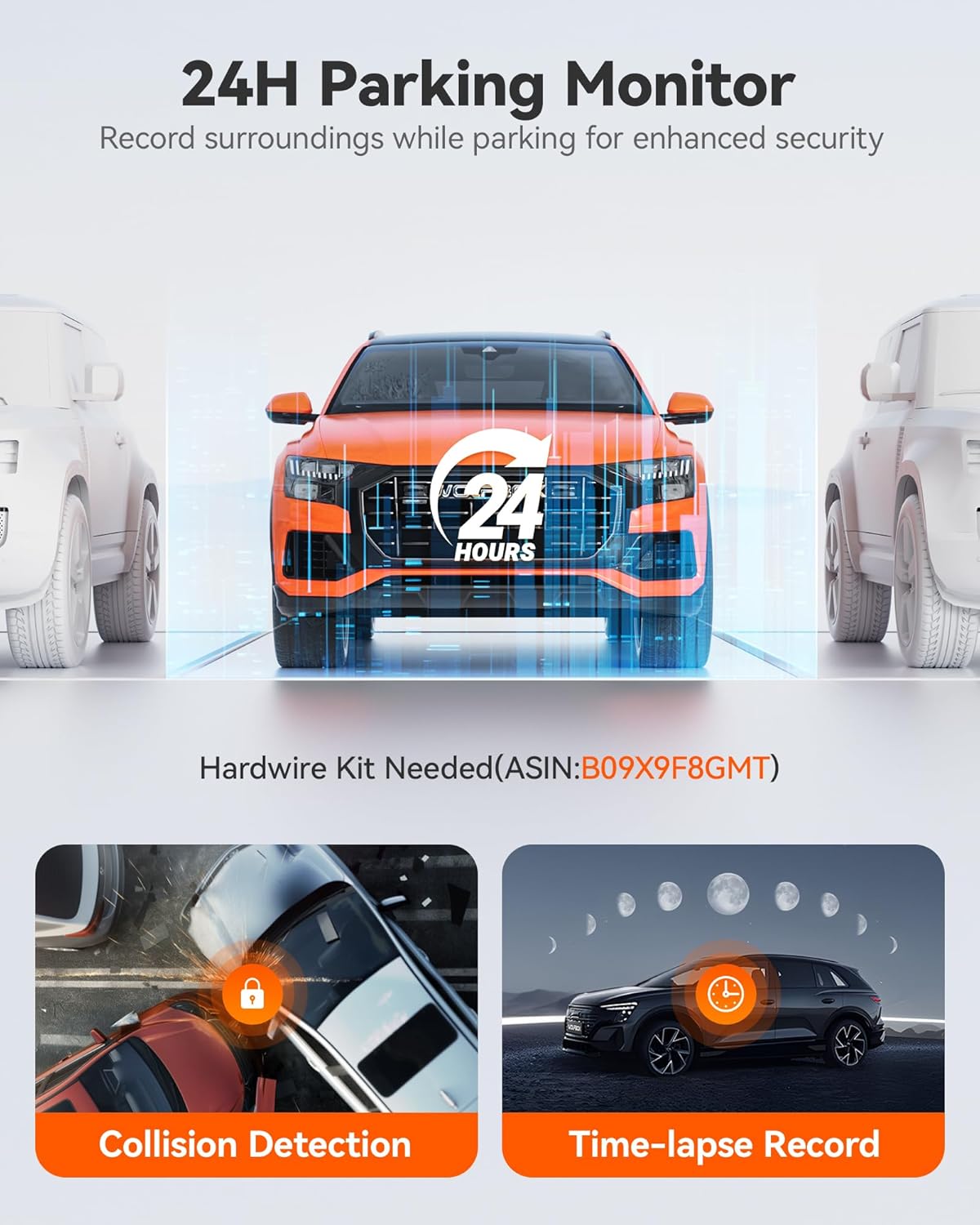 Dashcam Spiegel – Auto Camera – Rearview Camera – 4K Dashcam – Rijhulpsystemen – 12 Inch Touchscreen – Geavanceerde ADAS Veiligheidssystemen - QUORE