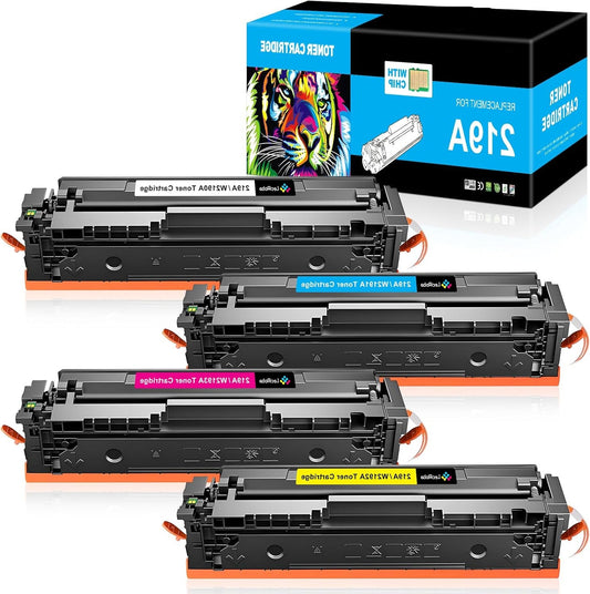 Tonercartridges Set – Toner Cartridges – Inktcartridges – Printerinkt – Vervangende Toners – Hoge Paginaopbrengst Tot 1300 Pagina’s – Met Printerchip Voor Eenvoudige Installatie