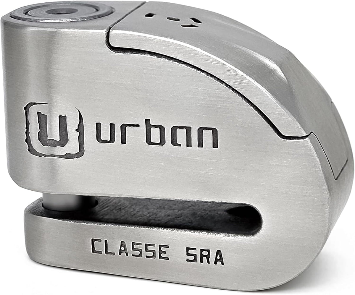 Urban UR14S Anti-diefstal Hangslot Motorfiets Remschijfslot, 120 dB alarm, 14 mm