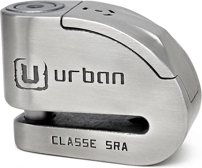 Urban UR14S Anti-diefstal Hangslot Motorfiets Remschijfslot, 120 dB alarm, 14 mm