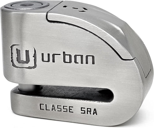 Urban UR14S Anti-diefstal Hangslot Motorfiets Remschijfslot, 120 dB alarm, 14 mm