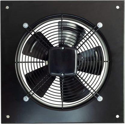 STERR AXF250B Axiale ventilator, industriële wandventilator, 250 mm