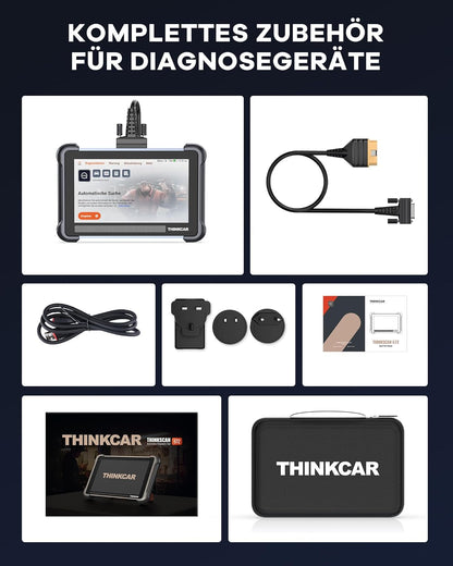 ThinkScan 672 OBD2 diagnoseapparaat, auto met 28+ resetfunctie en volledige systeemdiagnose, uitleesapparaat auto voor actief testen, geavanceerde ECU-codering, bi-directionele bediening, CANFD