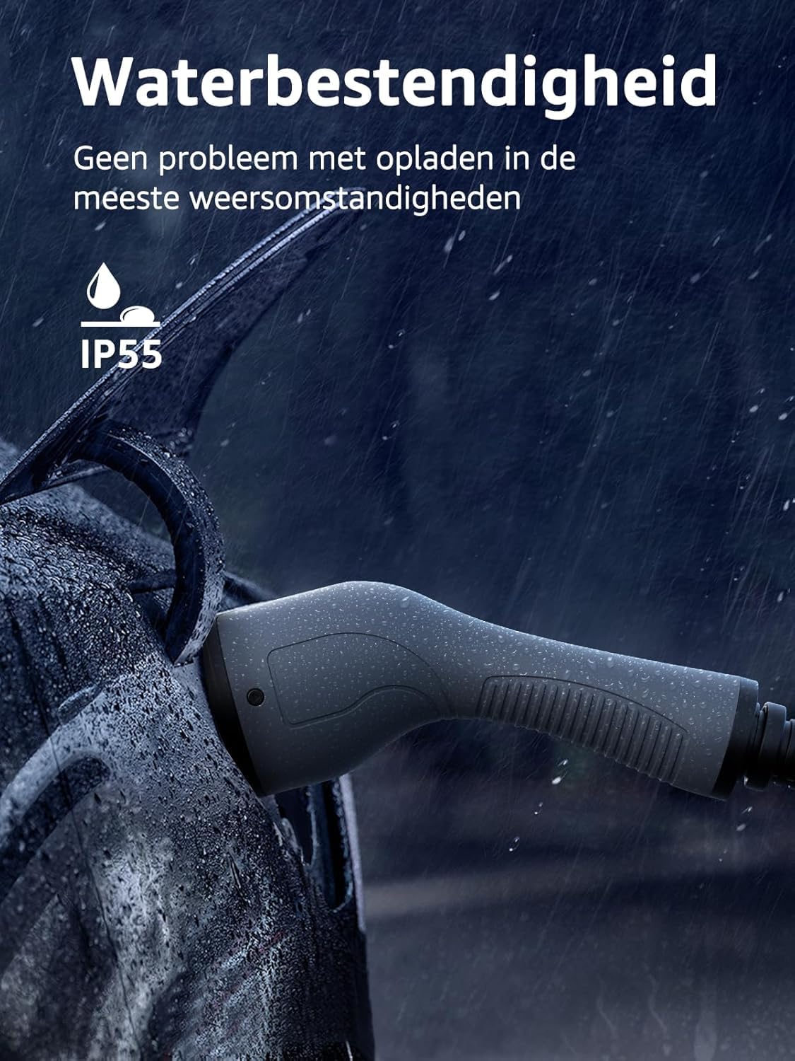 Bokman Type 2 Laadkabel, 22 kW / 32A / 3 Fase / 8M / Modus 3, Type 2 naar Type 2 EV Oplaadkabel Elektrische Auto Laadkabel voor EV & PHEV