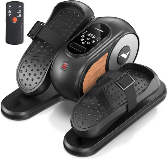 Mini Elliptical Trainer – Mini Crosstrainer – Fietstrainer – Stepper – Hometrainer – Met Afstandsbediening – 12 Snelheidsstanden & Stil ontwerp