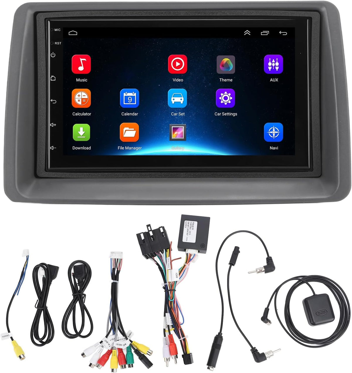 Autoradio Touchscreen Wifi GPS-navigatie Draadloos Carplay 12 Vervanging Panda 2003 2012 (2+32+Carplay)
