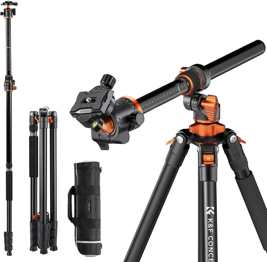 Camerastatief – Fotostatief – Tripod – Driepootstatief – 230 Cm Maximaal – Afneembare Monopod
