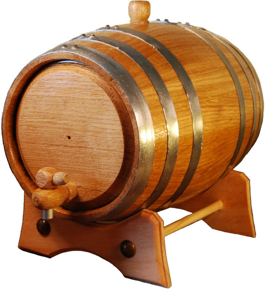 Spaniard Barrels & Coopers - Handgemaakt vat van Amerikaans eiken, 3 liter