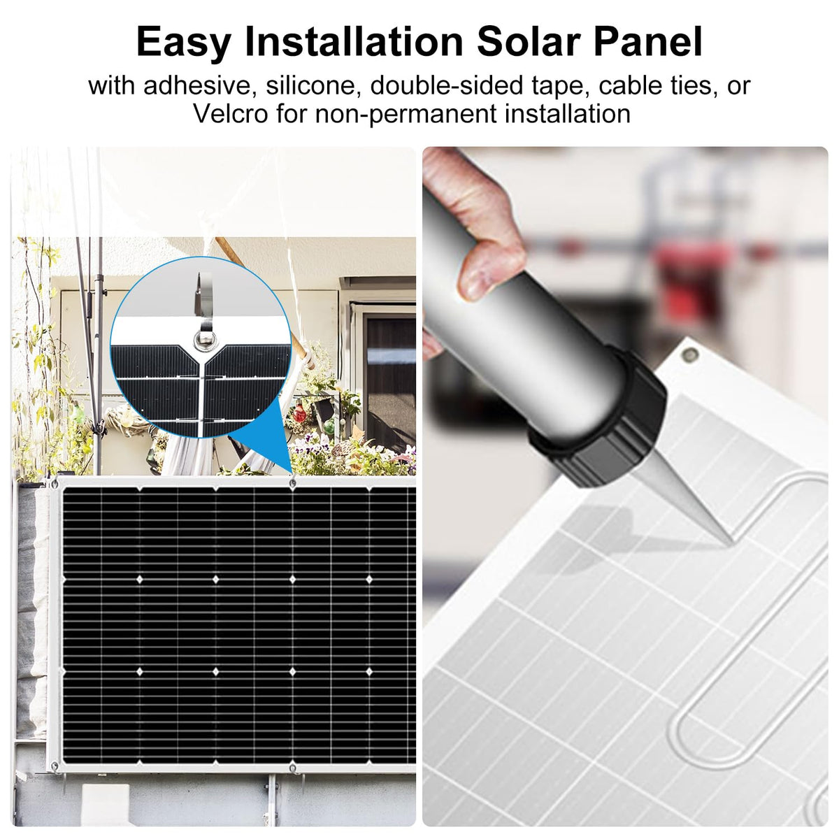 240 W 12 V flexibel monokristallijn zonnepaneel sets: 2 x 120 W flexibel zonnepaneel+30 A laadregelaar+Y-stekker mannelijk/vrouwelijk+zonnepaneel solar-kabel+O-ringaansluitkabel+metalen