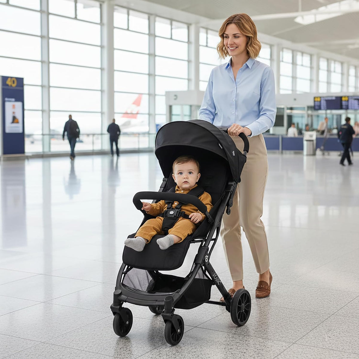 Kinderwagen KUBIC 2 Zwart