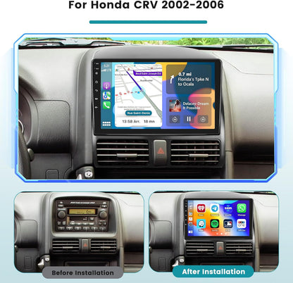 Android Autoradio – 2 DIN Radio – Multimedia Speler – Wagenradio – Auto Stereo – 9 Inch Full HD Touchscreen – Draadloos CarPlay & Android Auto