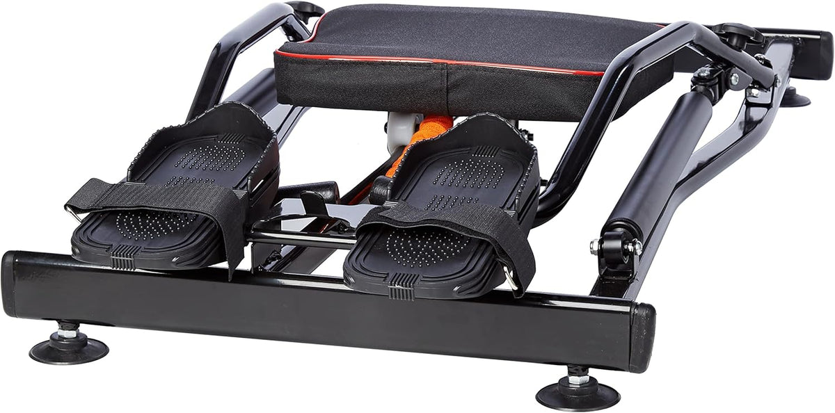 FFitness FLMD412N Rowing machine professional training home gym home hydraulic resistance fitness cardio total body trainer crunch - QUORE