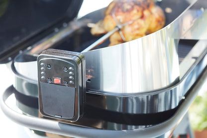 Barbecook Siesta universele spit zwart met 2 spitvorken