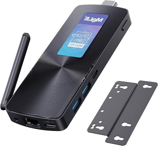 Mini PC – Mini Computer – Micro PC – Stick PC – Fanless PC – N100 Processor 8GB 128GB – Passieve Koeling – Compact & Stil