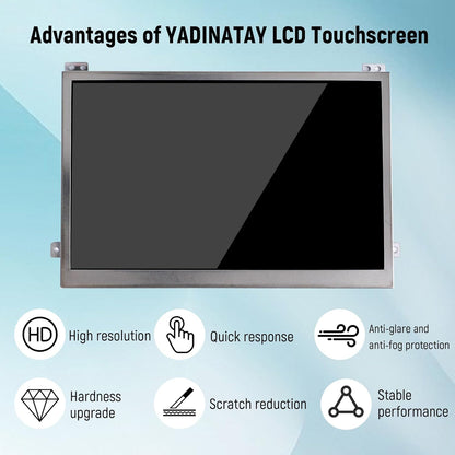 TDO-WVGA0633F00045 6,5 inch LCD Display Touch Screen Digitizer voor VW Magotan B7 Jetta Passat Scirocco Golf 6R Polo Tiguan Multimedia Navigation MIB STD2 200 682 Vervangt TDO-WVGA0633F00039