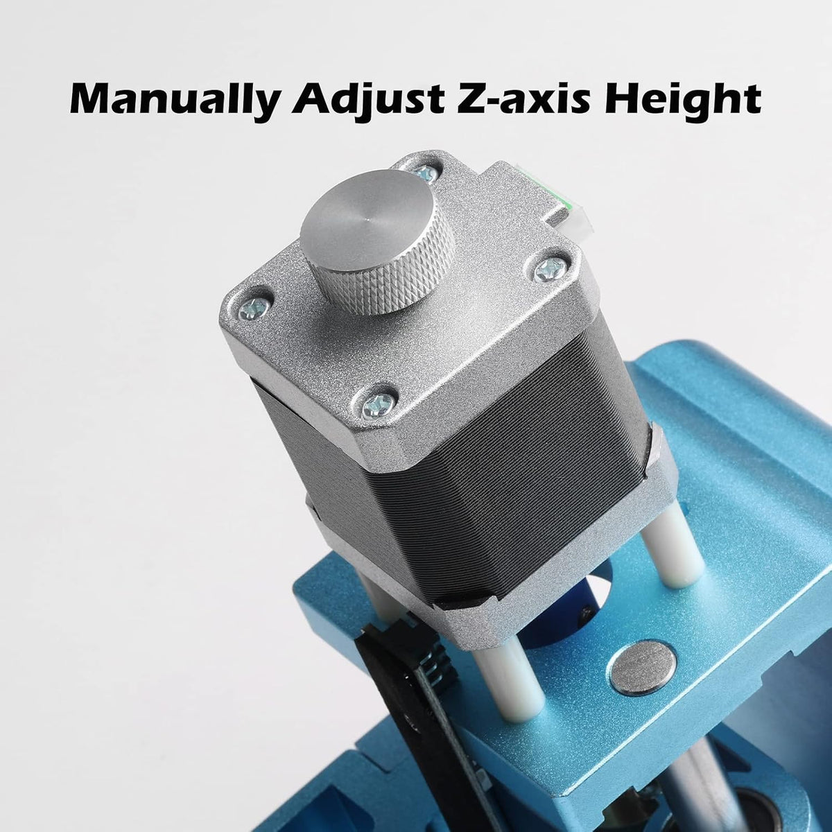 Genmitsu Aluminium Z-as V2, met spindelmotorhouder voor 775 of 300-500 W spindel, 43 mm en 52 mm diameter voor 3018-PROVer/PROVer Mach3/3018-MX3/3018-PROVer V2